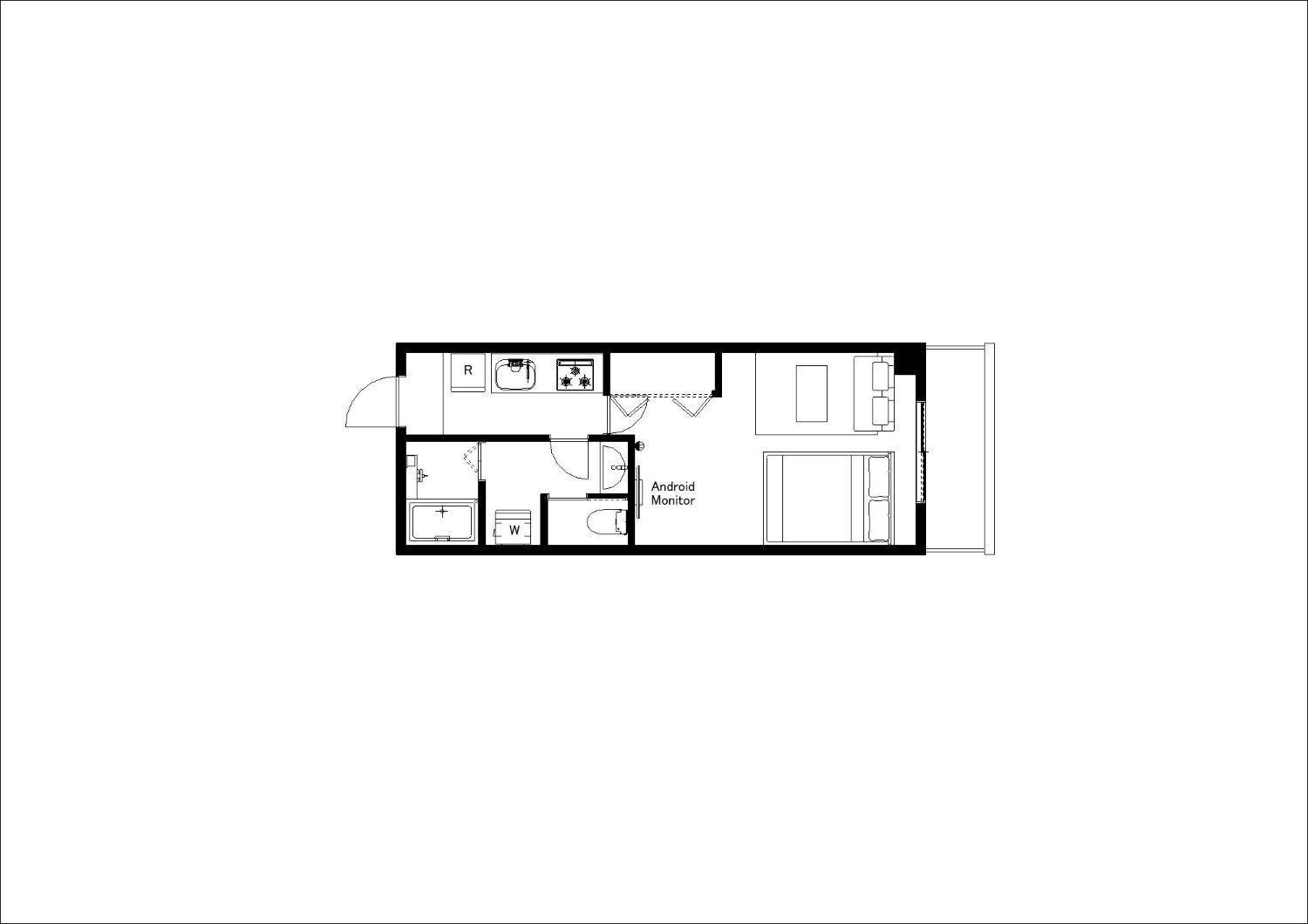 Prandre Dg Appartement Osaka Kamer foto